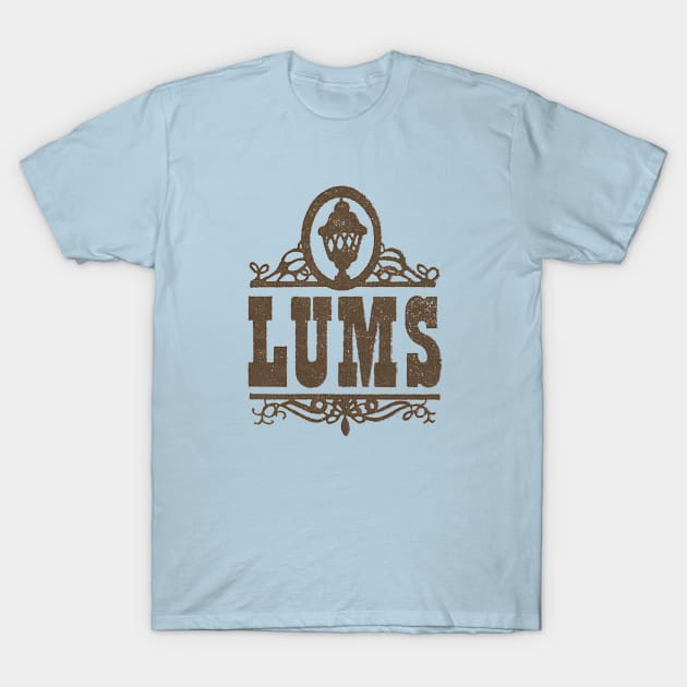 Lums Family Restaurants T-Shirt by Mad Panda